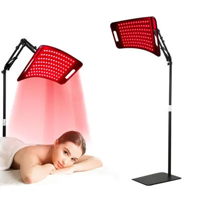 Red Light Lamp for Body, Infrared Light Panel with Stand 660nm Red Light &850nm Near Infrared Light Device