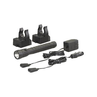 Streamlight PolyStinger LED HAZ-LO Industrial Safety Flashlight 120V AC Steady Charge Cord Black 76443