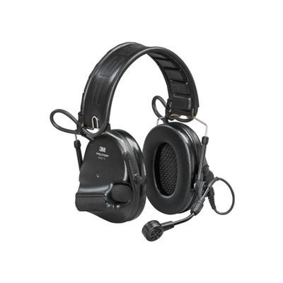 3M/Peltor ComTac VI Defender Electronic Earmuff Matte Finish Black NIB Natural Interaction Behavior Wireless Technology Includes Boom Microphone