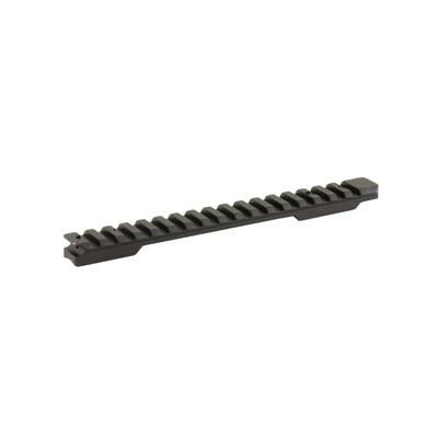 Talley Manufacturing Picatinny Base with Anticant Indicator Fits Savage Short Action with Accutrigger 20 MOA 8-40 Screws Anodized Finish Black