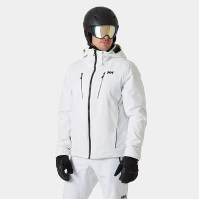 Helly Hansen Men's Alpha 4.0 Ski Jacket White XL