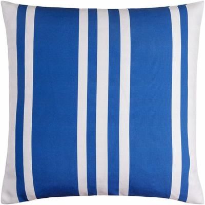 Cosima 20" Square Modern Off White/Navy Outdoor Throw Pillow - Boutique Rugs
