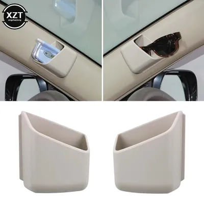 2 pezzi occhiali da sole universali per Auto Organizer per telefono occhiali porta occhiali Organizer scatole portaoggetti porta accessori Auto tascabili