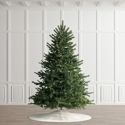 9 ft. Christmas Tree - Starry White Spruce Tree - Frontgate - Artificial Christmas Tree