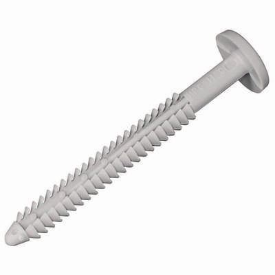 Mid America Vinyl Shutters Lok Fasteners (Bulk Packs) 030 Paintable Box of 1 000