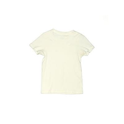 Hanna Andersson Short Sleeve T-Shirt: White Tops - Kids Girl's Size 150