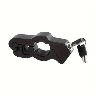 TEMU 1pc Anti-theft Motorcycle Handlebar Lock, Aluminum Alloy Handlebar Throttle Lock For Motorcycles, E-bikes, And Scooters - Secure And Portable Bicycle Security Lock