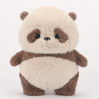 TEMU 13.77" Plush Toy - Soft, Cartoon Bear Stuffed Animal - Perfect Birthday Or Holiday Gift For , Home Decor