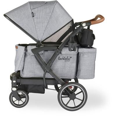 Larktale Sprout V2 Single-to-Double Stroller Wagon - Nightcliff Stone