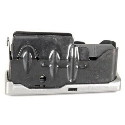 Savage Arms 116/114 7mm Rem Mag/338 Win Mag Rifle Magazine 3 Round Silver 1 Pack Stainless Steel 55125-3RD