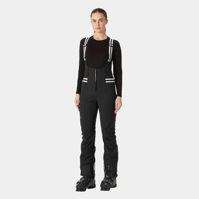 Helly Hansen Women's Avanti Softshell Ski Bib Trousers Black M