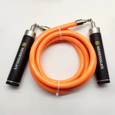 NEVERTOOLATE HEAVY SUPER HEAVY LOCK ROPE WITH CLICK HEAD Spare HIIT CROSSFIT crossfit skipping skip rope TPU steel cord