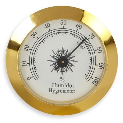 Small Analog Hygrometer - Gold