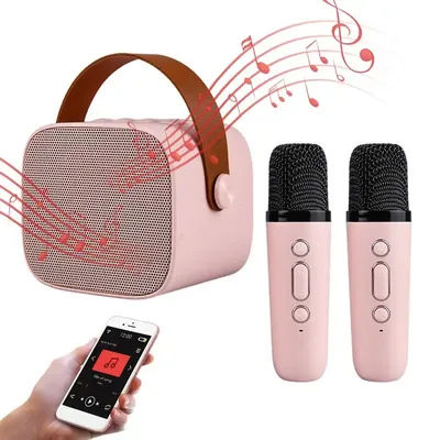 Portable Karaoke Machine Mini Portable Karaoke Machine Speaker And Microphone Set Karaoke Speaker