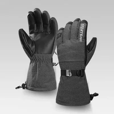 Touchscreen Fleece skiing Gloves Outdoor sports Snowboard Waterproof cycling Gloves Windproof