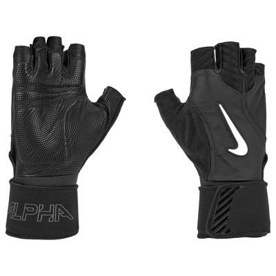 Nike U Alpha Elite Training Grip Gloves Black/White