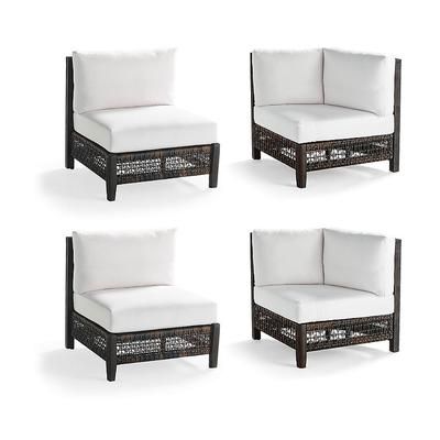 Boca Seating Replacement Cushions - Lounge Chair, Custom Sunbrella Rain, Rain Sailcloth Sailor - Frontgate