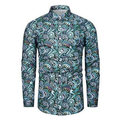 Retrò Vintage Anni '70 Camicia Costume Per uomo Halloween Carnevale Feste Festa / Sera Casual Quotidiano Adulti Camicia