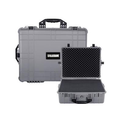 BlackHawk Extra Large 24in Waterproof Hard Camera and Gear Case w/Foam Gray BH00041-GRA