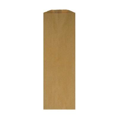 AJM Packaging LP35NP5C Pint Size Liquor Bag - 11 1/2" x 3 3/4", Kraft Paper, Narrow base, Brown, Case of 500