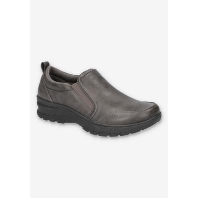 Women's Garland Flat by Easy Street in Grey (Size 9 1/2 M)