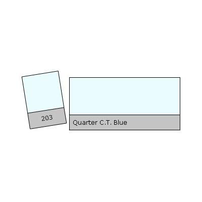 Lee Filter Roll 203 Qu. C.T. Blue