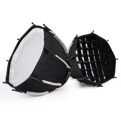 30cm Parabolic Softbox Mini Bowens Mount Quick mount and release for studio shooting continuous lighting flash matches ZU60/ZU80
