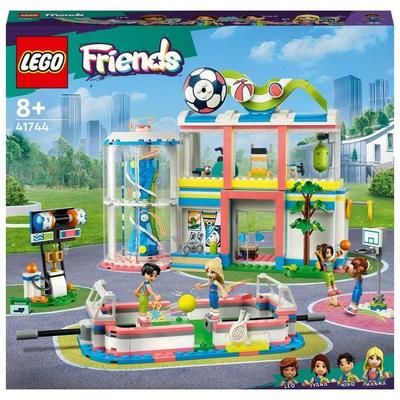 LEGO Friends 41744 Centro Sportivo, Gioco del Calcio, Basket, Tennis,