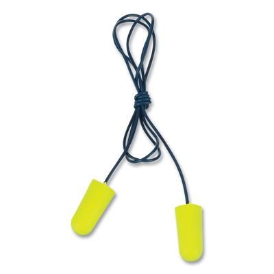 3M 3114106 E-A-Rsoft Metal Detectable Soft Foam Earplugs, Corded, 32 NRR, Poly Bag, 200 Pairs/Box - Box of 200 MMM3114106
