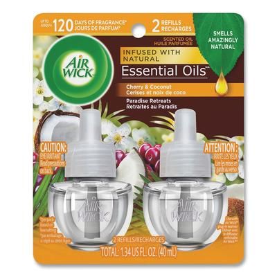 Air Wick 91110 Life Scents Scented Oil Refills, Paradise Retreat, 0.67 oz, 2/Pack - Pack of 2 RAC91110PK