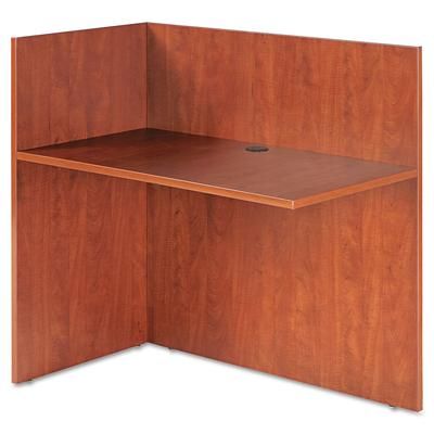 Alera VA324424MC Valencia Reversible Reception Return, 44 1/8w x 23 5/8d x 41 1/2h, Medium Cherry ALEVA324424MC