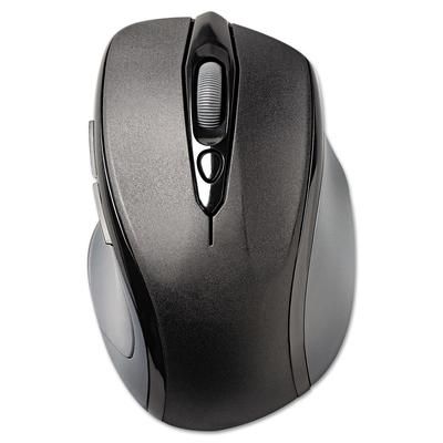 Acco K72405US Pro Fit Mid-Size Wireless Mouse, 2.4 GHz Frequency/30 ft Wireless Range, Right Hand Use, Black