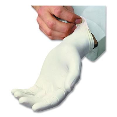 AMBITEX® LLG5101 L5101 Series Powdered Latex Gloves, 4 mil, Large, Cream, 100/Box - Box of 100