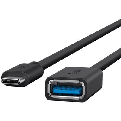 Belkin B2B150-BLK 3.0 USB-C TO USB-A ADAPTER USB TYPE-C BAG & LABEL