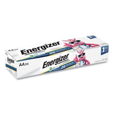 Energizer LN91BX Industrial Lithium AA Battery, 1.5 V, 4/Pack, 6 Pack/Box - Box of 24 EVELN91BX