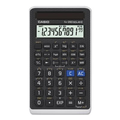 Casio FX260SOLAR11 FX-260 Solar All-Purpose Scientific Calculator, 12-Digit LCD CSOFX260SOLAR11