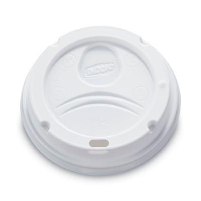 Dixie 9542500DXPK Dome Drink-Thru Lids,10-16 oz Perfectouch;12-20 oz WiseSize Cup, White, 50/Pack - Pack of 50 DXE9542500DXPK