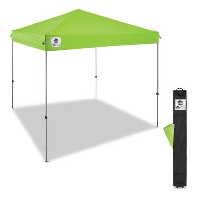Ergodyne 12910 Shax 6010 Lightweight Pop-Up Tent, Single Skin, 10 ft x 10 ft, Polyester/Steel, Lime, Ships in 1-3 Business Days EGO12910