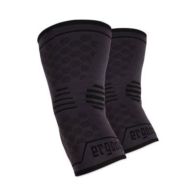 Ergodyne 16593 ProFlex 651 Elbow Compression Sleeve, Medium, Gray/Black, Ships in 1-3 Business Days