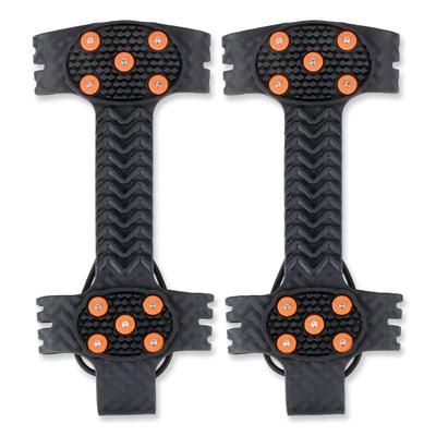 Ergodyne 16773 Trex 6310 Adjustable Slip-On Ice Cleats, Medium, Black, Pair, Ships in 1-3 Business Days - 1 Pair EGO16773