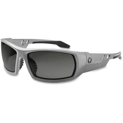 Ergodyne 50133 Skullerz Odin Safety Glasses, Gray Frame/Smoke Lens, Anti-Fog, Nylon/Polycarb, Ships in 1-3 Business Days EGO50133