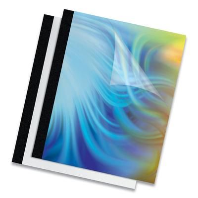 Fellowes 5222801 Thermal Binding System Presentation Covers, Clear, 31 to 60 Sheet Capacity, 11 x 8.5, Unpunched, 10/Pack - Pack of 10 FEL5222801