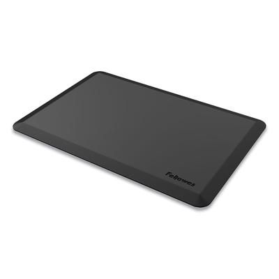 Fellowes 8707002 Anti-Fatigue Wellness Mat, Rectangular; Beveled Edges, 36 x 24, Black FEL8707002