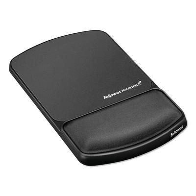 Fellowes 9175101 Mouse Pad with Wrist Support with Microban Protection, 6.75 x 10.12, Graphite