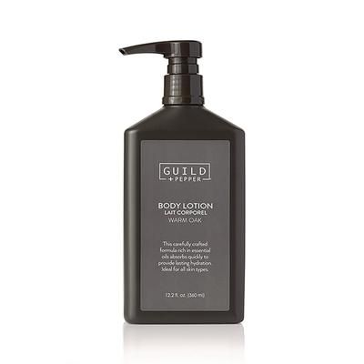 Guild+Pepper® 100305 Lotion, Warm Oak, 12.2 oz Bottle, 12/Carton - Case of 12 GIS100305