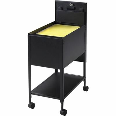Lorell 60177 file, standard with lock, 13 1/2 x24 3/4 x28 1/4 , black LLR60177