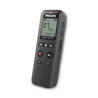 Philips DVT1160 Voice Tracer 1160 Audio Recorder, 8 GB, Gray