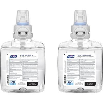 Purell 789902 VF PLUS Sanitizing Gel Refill, 40.6 fl oz (1200 mL), 2/Carton - Case of 2