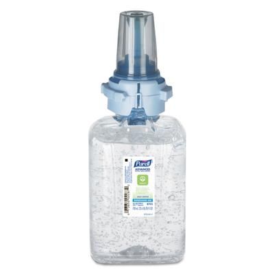 Purell 8703-04 Advanced Hand Sanitizer Green Certified Gel Refill, 700 ml, Fragrance Free, 4/Carton - Case of 4