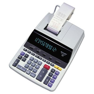 Sharp EL2630PIII Two-Color Printing Calculator, Black/Red Print, 4.8 Lines/Sec SHREL2630PIII